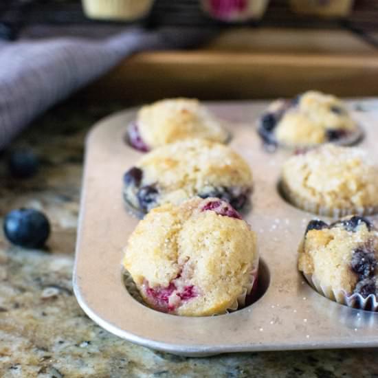 Mini Berry Muffins