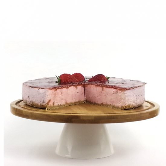 No-Bake Strawberry Cheesecake