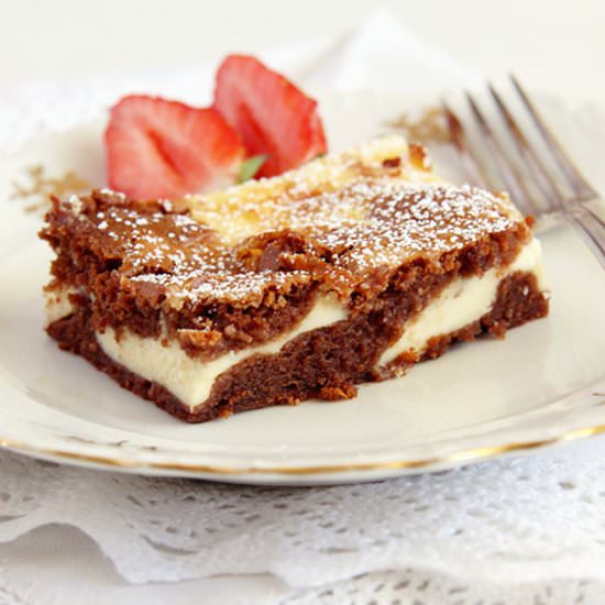 Cheesecake Brownies