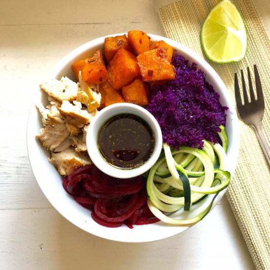 Paleo Chicken & Sweet Potato Salad