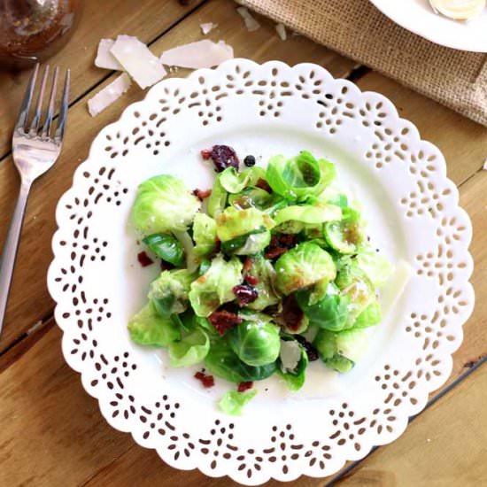 Brussels Sprout Salad
