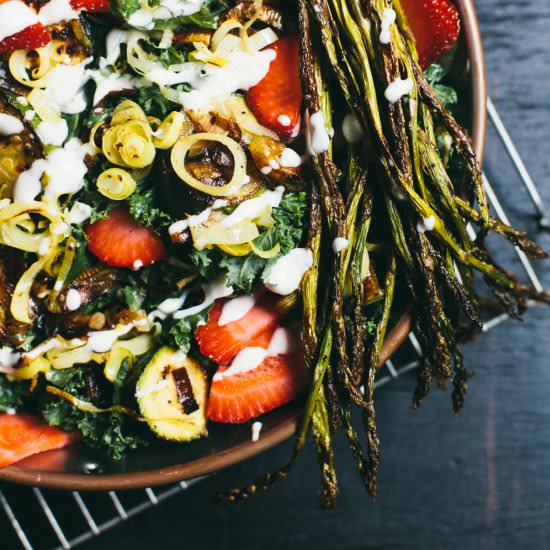 Creamy Garlicky Lemon Dressing