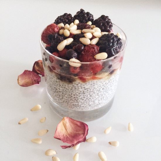 Summer Berry Chia Pudding Recipe