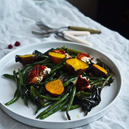 Autumnal Roasted Vegetable Salad