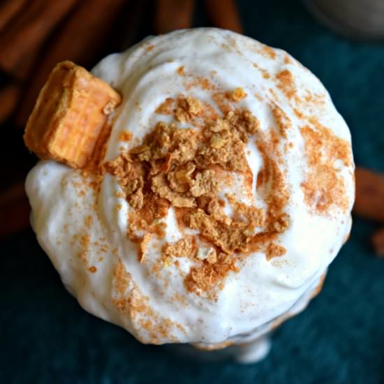 Cereal Caramel Milkshake