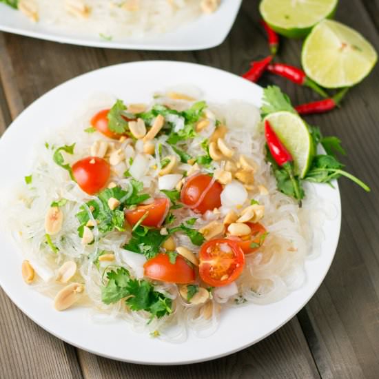 Thai Vermicelli Noodle Salad