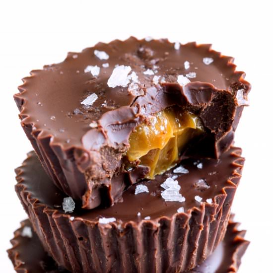 Dulce de Leche Chocolate Cups