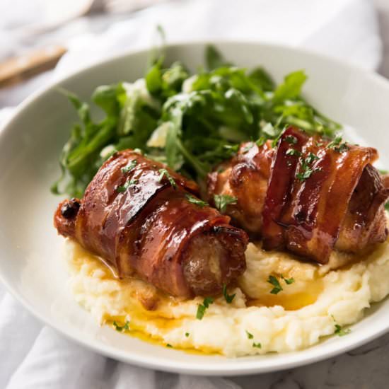 BACON WRAPPED CHICKEN
