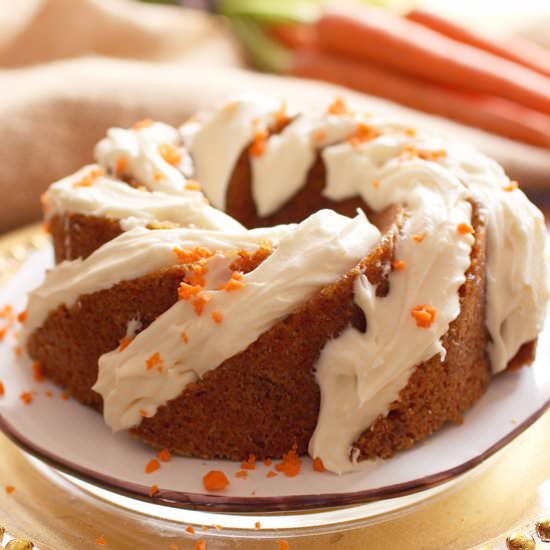 Carrot Cake For One