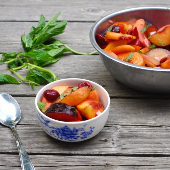 Stone Fruit Salad