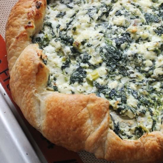 Rustic Spanakopita