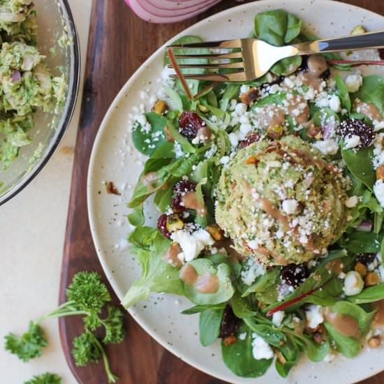 Avocado Pesto Tuna Salad