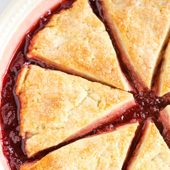 Strawberry Cobbler