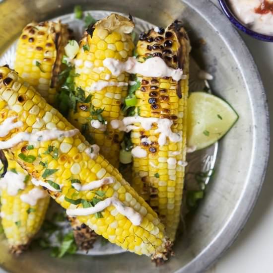 Grilled Corn on the Cob