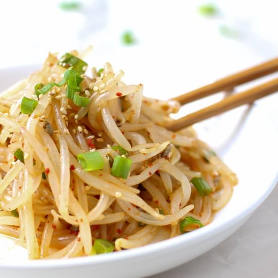 Korean Bean Sprout Salad