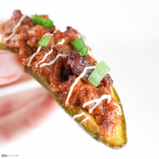 Stuffed Pulled Pork Jalapeños