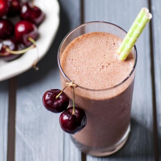 Chocolate Cherry Bomb Smoothie