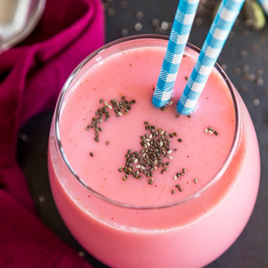 Rose Cardamom Protein Shake