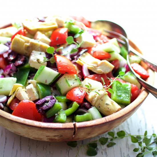Greek Vegetable Salad