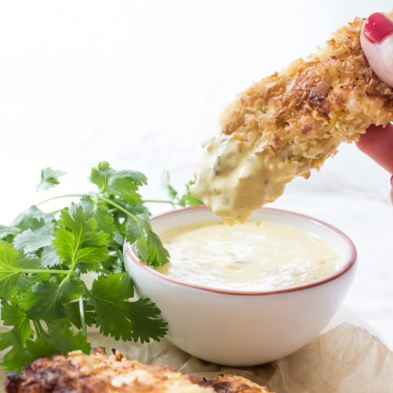 Paleo Coconut Chicken Tenders