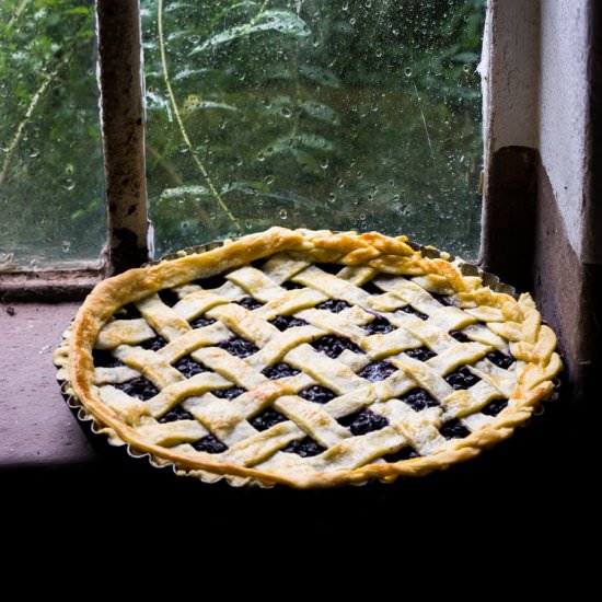 Blueberry pie