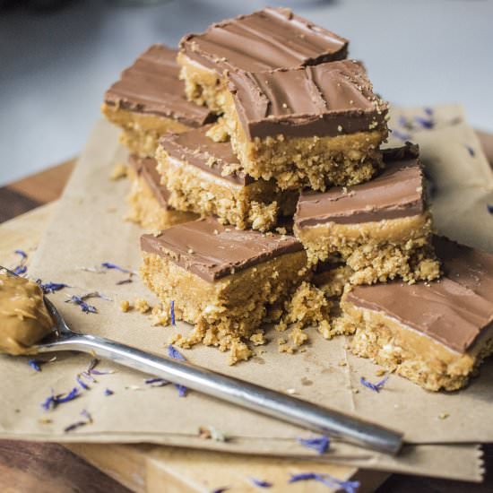 Peanut Butter & Chocolate Squares