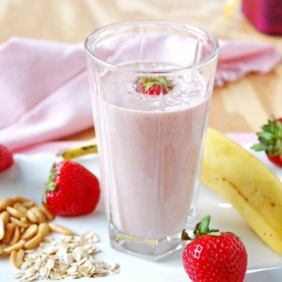 Peanut Butter and Jelly Smoothie