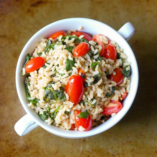 Garden Rice Pilaf