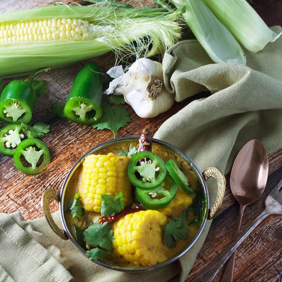 Succulent Corn Curry