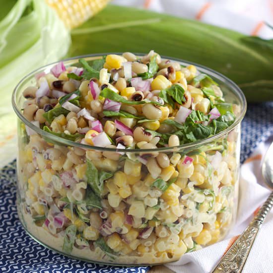 Black Eyed Pea and Corn Salad