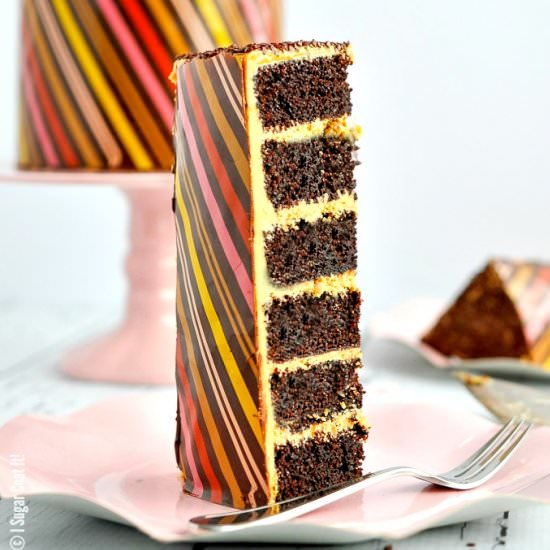 Chocolate Wrapped Cake