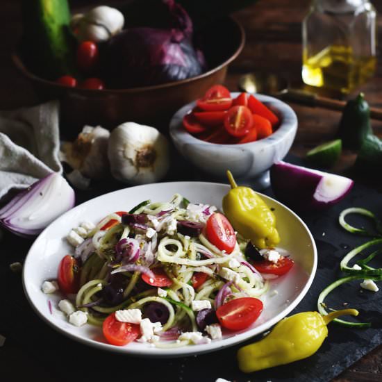 Greek Cucumber Salad