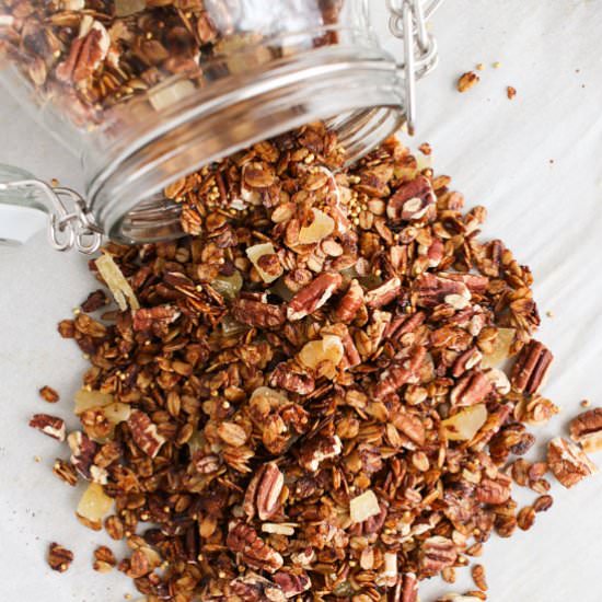 Ginger granola