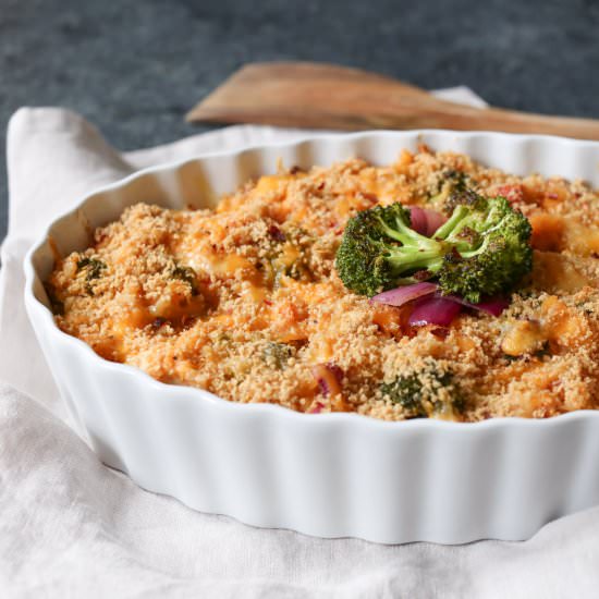 Chicken and Broccoli Quinoa Bake