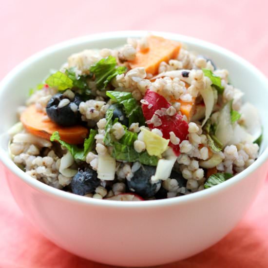 Rainbow Buckwheat Salad