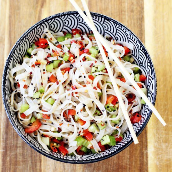Cool Sesame-Ginger Noodles