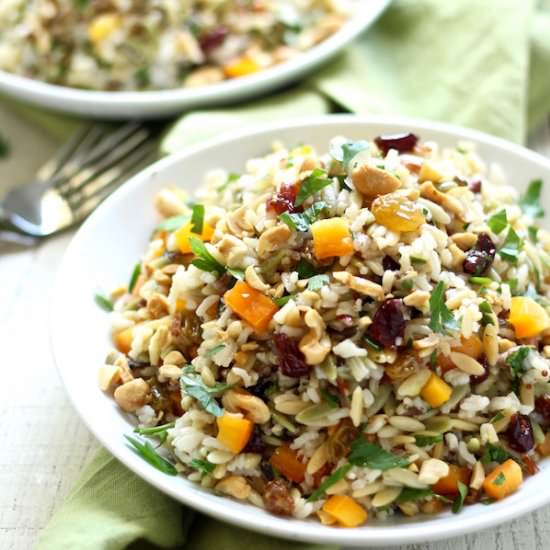 Orzo & Wild Rice Salad