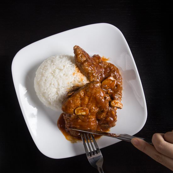 Pressure Cooker Pork Chops