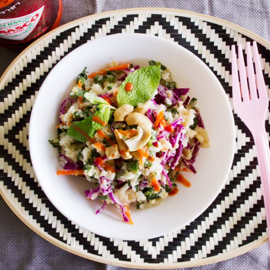 Asian Cauliflower Bowl