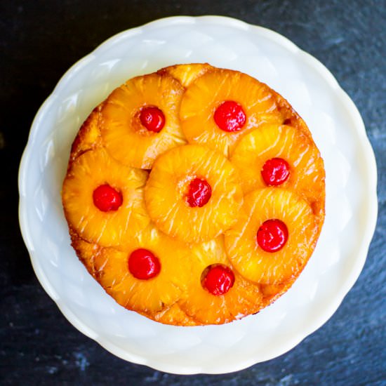 Coconut & Pineapple Upsidedown Cake