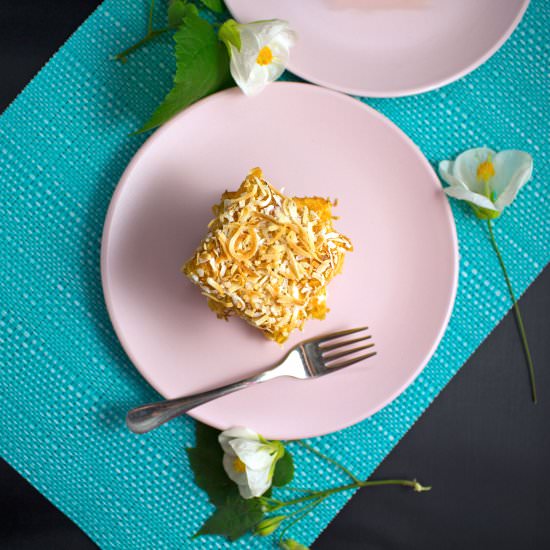 Pineapple, Lime & Coconut Bars