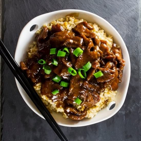 Mongolian Beef PF Chang Style