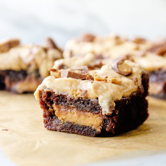 Peanut Butter Cup Brownies