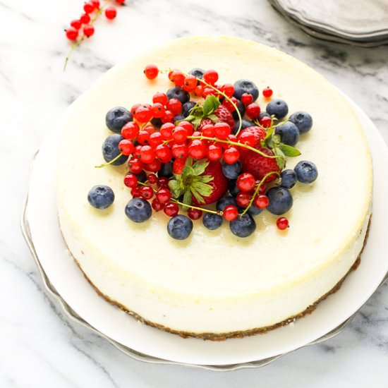 Vanilla Bean Cheesecake