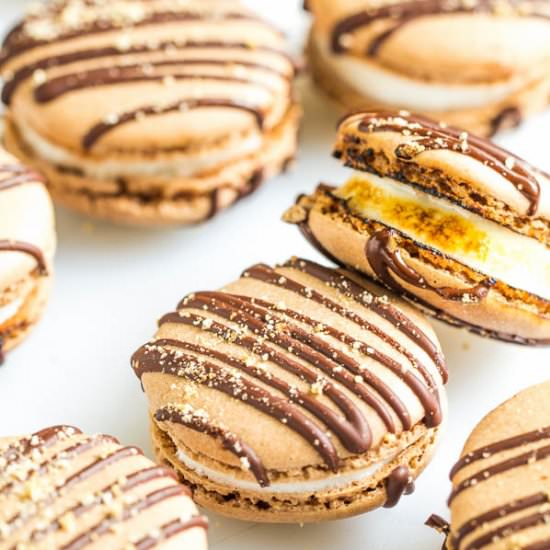 S’mores Macarons
