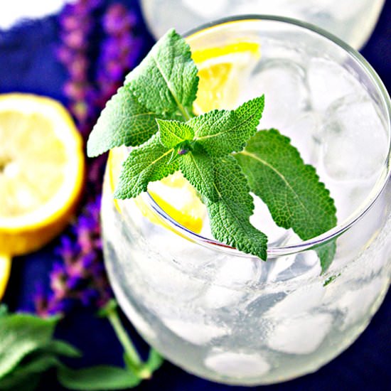 Agave-Infused Homemade Lemonade