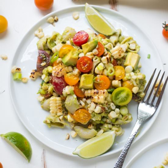 Loaded Guacamole Pasta