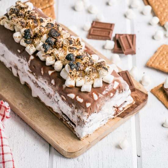 S’mores Ice Box Cake