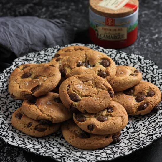 Flourless Chocolate Chip Cookies