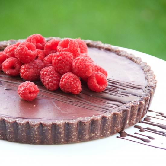 Chocolate Raspberry Tart
